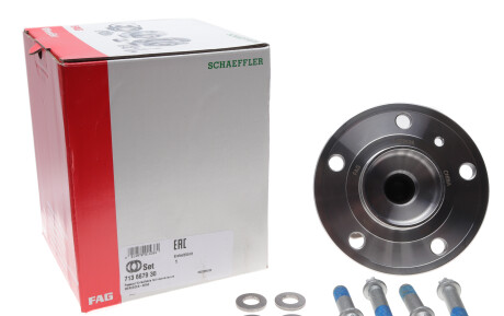 Фото 3 - Підшипник маточини FAG 713 6679 30 (713667930)