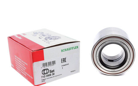 Фото 2 - Підшипник маточини FAG 713 6908 30 (713690830)