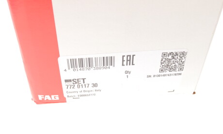Фото 8 - Пыльник ШРУС FAG 772 0117 30 (772011730)