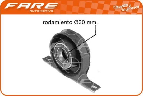 Пiдшипник пiдвiсний - Fare 4824