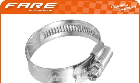 Хомут 60-80mm нержавiюча сталь - Fare AM80