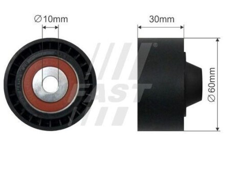 Ролик - FAST FT44563