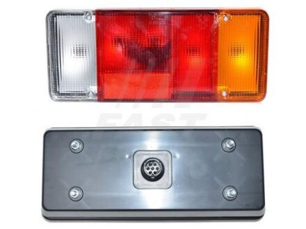 Lampa iveco daily 00> truck prawa - (1360258080, 2840500356782, 500356782) FAST FT86336