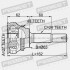 ШРУС НАРУЖНЫЙ 27X63,3X26 TOYOTA CAMRY ACV3#/MCV3# 2001-2006 - (4347029626, 4346049126, 4341033240) FEBEST 0110-072A48 (фото 2)