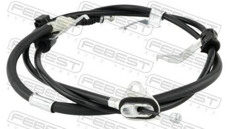 Трос ручного гальма правий - FEBEST 01100NRE180RH