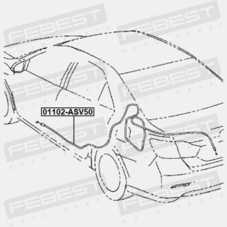 Фото 2 - Автозапчастина FEBEST 01102ASV50