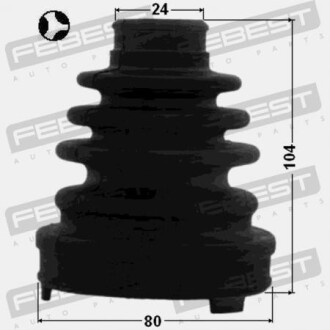 Фото 2 - Пильовик ШРКШ FEBEST 0115-ACV30LHT (0115ACV30LHT)