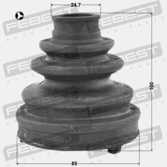 Фото 2 - Пыльник ШРУС FEBEST 0115ASU40T