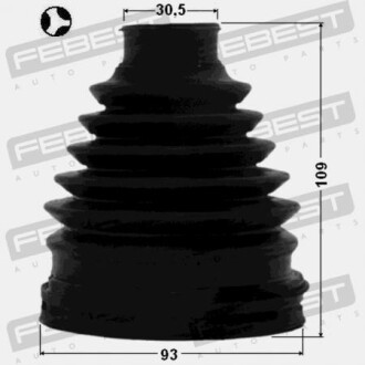 Фото 2 - Пильовик ШРКШ FEBEST 0115GRJ150T