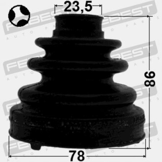 Фото 2 - Пильовик ШРКШ FEBEST 0115GSU45T