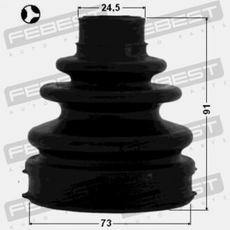 Фото 2 - Пыльник ШРУС FEBEST 0115-ZRT270T (0115ZRT270T)