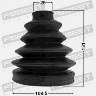 Фото 2 - Пильовик ШРКШ FEBEST 0117-074 (0117074)