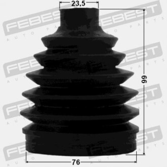 Фото 2 - Пыльник ШРУС FEBEST 0117NGJ10