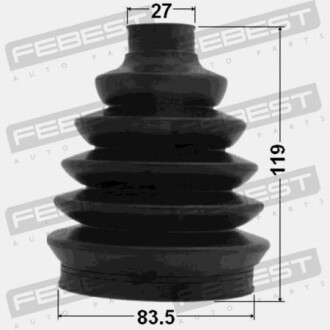Фото 2 - Пильовик ШРКШ FEBEST 0117PACV30