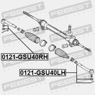Фото 2 - Рулевой наконечник FEBEST 0121-GSU40RH