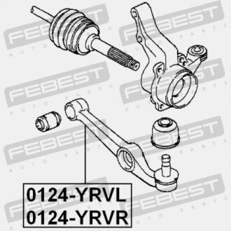 Фото 2 - Ричаг FEBEST 0124YRVL