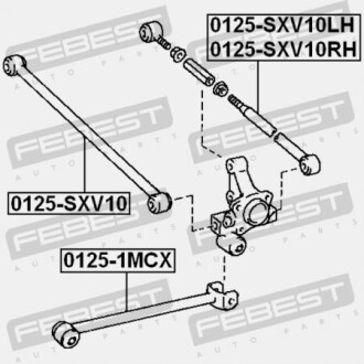 Фото 2 - Рычаг FEBEST 0125-SXV10LH