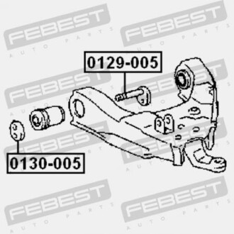 Фото 2 - Рулевая тяга FEBEST 0129005