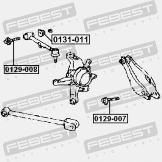 Фото 2 - Рульова тяга FEBEST 0129-007 (0129007)