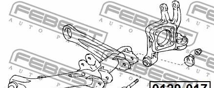 Фото 2 - Рулевая тяга FEBEST 0129017