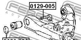Фото 2 - Автозапчастина FEBEST 0130-005 (0130005)