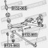 Болт регулювання RAV 4 94-00 - (s2914711, 4840942011) FEBEST 0132-003 (фото 2)