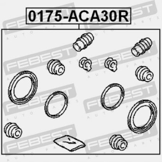 Фото 2 - Ремкомплект суппорта FEBEST 0175ACA30R