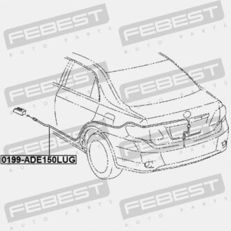 Фото 2 - Автозапчасть FEBEST 0199ADE150LUG