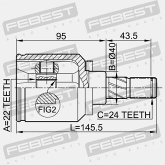Фото 2 - ШРКШ FEBEST 0211N16