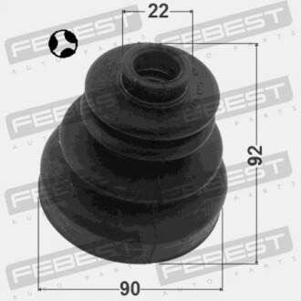 Фото 2 - Пыльник ШРУС FEBEST 0215R20T