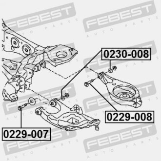 Фото 2 - Рульова тяга FEBEST 0229-007