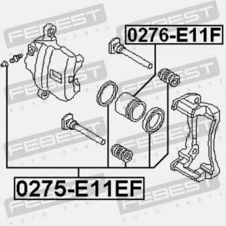 Фото 2 - Ремкомплект суппорта FEBEST 0276E11F