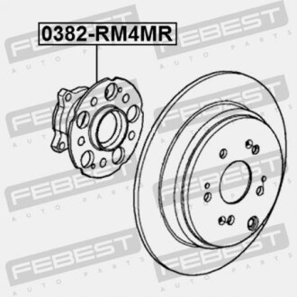 Фото 2 - Ступица FEBEST 0382RM4MR