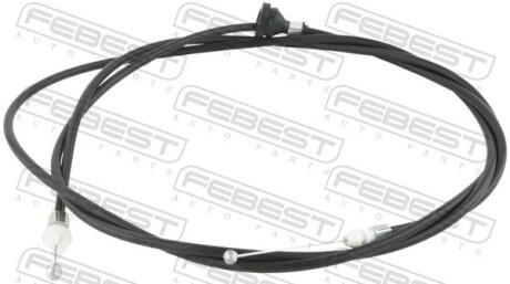 Трос приводу відкривання замку капота - FEBEST 04101CW