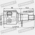 ШРУС ВНУТРЕННИЙ ПРАВЫЙ 22x40x26 (SUZUKI GRAND VITARA/ESCUDO JB416/JB420/JB627 2006-) - (4411465J00, 4411465J01) FEBEST 0711-GVJBRH (фото 2)