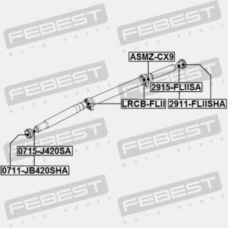 Фото 2 - Пильовик ШРКШ FEBEST 0715JB420SA