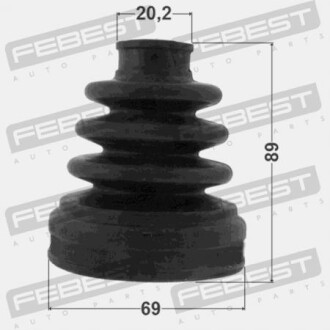 Фото 2 - Пильовик ШРКШ FEBEST 0715RS413