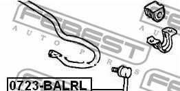 Фото 2 - Стойка стабилизатора FEBEST 0723-BALRL (0723BALRL)