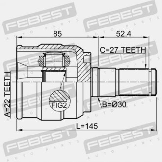 Фото 2 - ШРКШ FEBEST 1211I30ATLH
