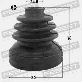 Фото 2 - Пыльник ШРУС FEBEST 1215YFT