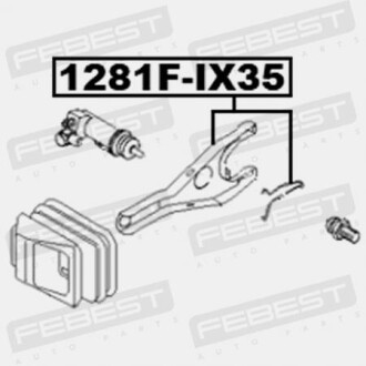 Фото 2 - Прочий элемент сцепления FEBEST 1281FIX35
