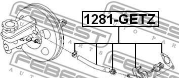 Фото 2 - Головний циліндр зчеплення FEBEST 1281GETZ