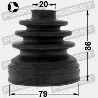 Фото 2 - Пильовик ШРКШ FEBEST 1915X3T