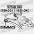 Болт з ексцентриком BMW 1/3/X3/X5 00- - (33306784983) FEBEST 1929-001 (фото 2)