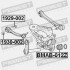 Болт з ексцентриком BMW X5 E70 06-13 - (33306770968) FEBEST 1929-002 (фото 2)