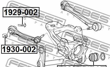 Фото 2 - Автозапчасть FEBEST 1930002