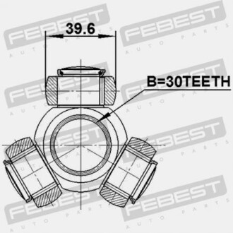 Фото 2 - ШРКШ FEBEST 2016MAG