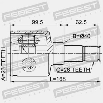 Фото 2 - ШРКШ FEBEST 2111CB420LH