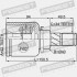 Р/к-т шруса внутр.L 22X40X34 FORD FOCUS CDH 12-14 - (bv6z3b437b, bv613c356ba, bv613b437ga) FEBEST 2111CDHLH (фото 2)