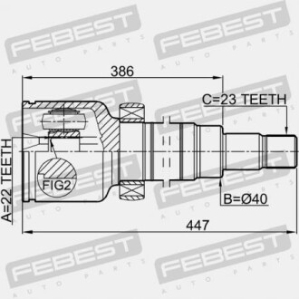Фото 2 - ШРУС FEBEST 2111FOCIIMTRH